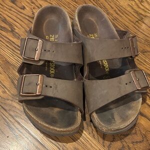 Birkenstock Kids Tan Double-Buckle Sandals Boy or Girl